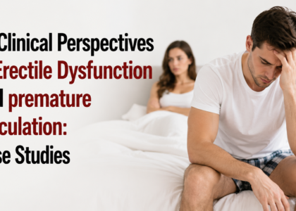 Clinical Perspectives in Erectile Dysfunction and premature ejaculation: Case Studies