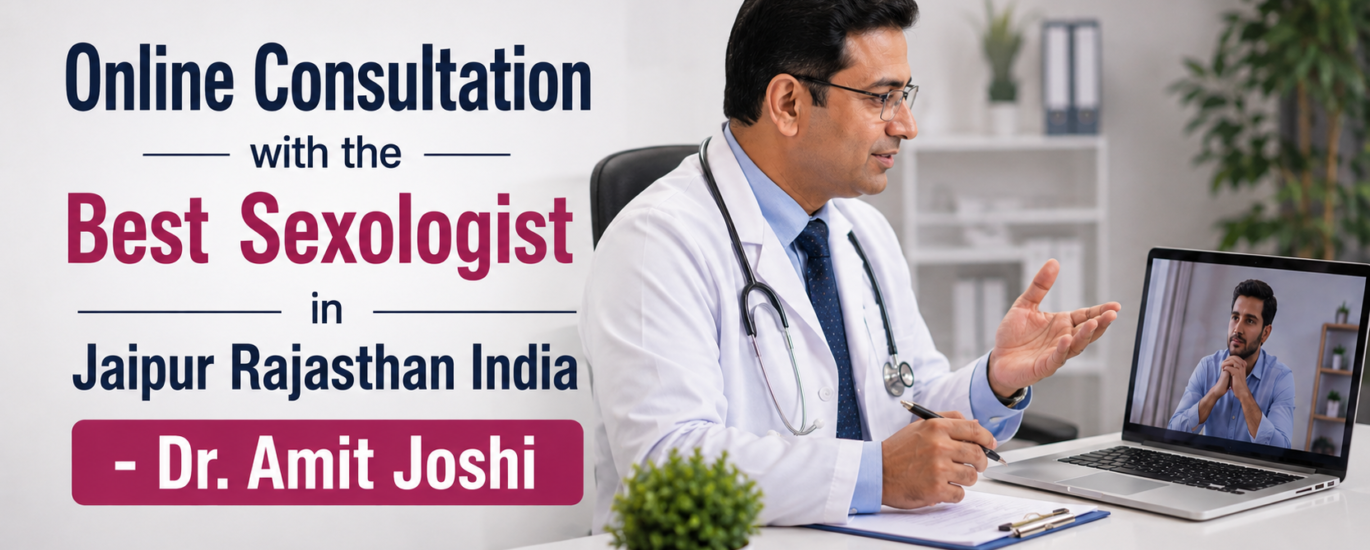 Online Consultation with the Best Sexologist in Jaipur Rajasthan India - Dr. Amit Joshi