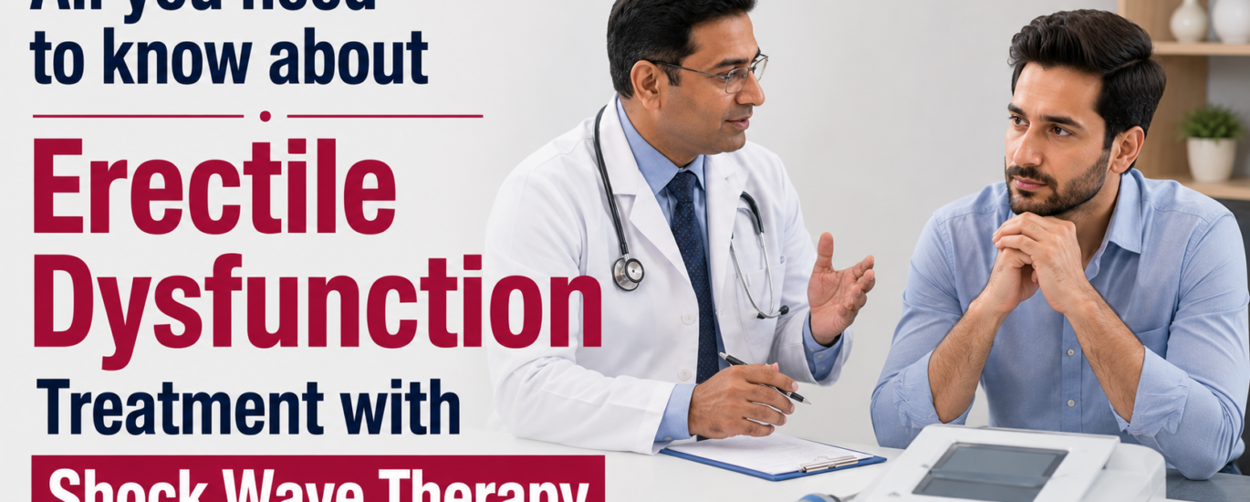 All you need to know about Erectile Dysfunction Treatment with Shock Wave Therapy