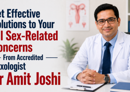 Get Effective Solutions to Your All Sex-Related Concerns From Accredited Sexologist Dr Amit Joshi