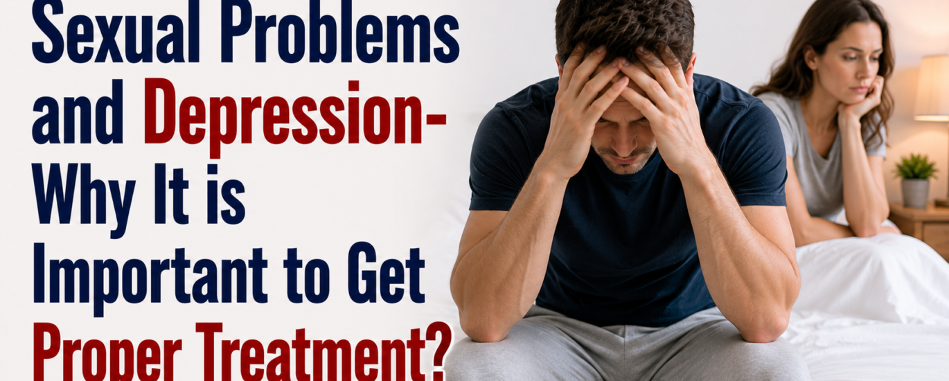 Sexual Problems and Depression- Why It is Important to Get Proper Treatment?