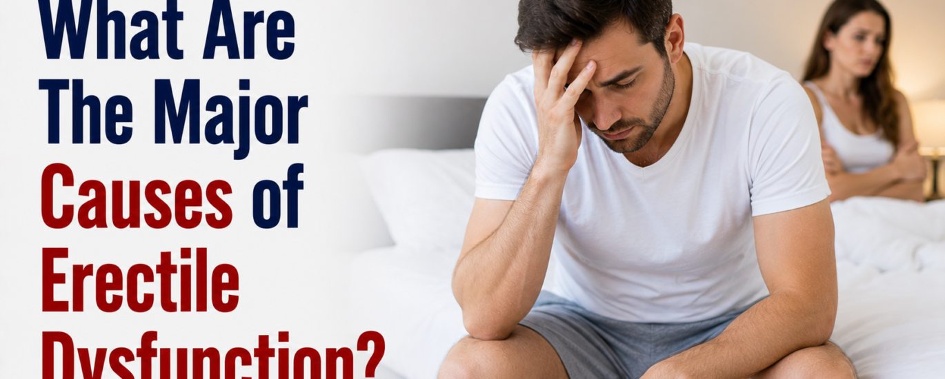 What Are The Major Causes of Erectile Dysfunction?