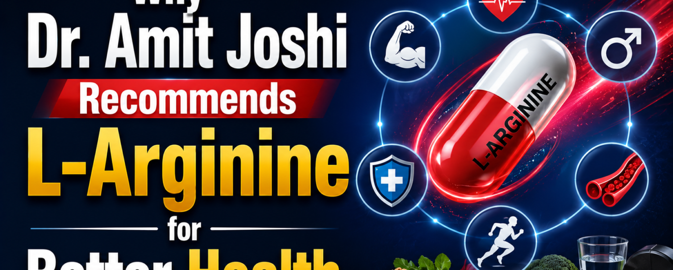 Why Dr. Amit Joshi Recommends L-Arginine for Better Health